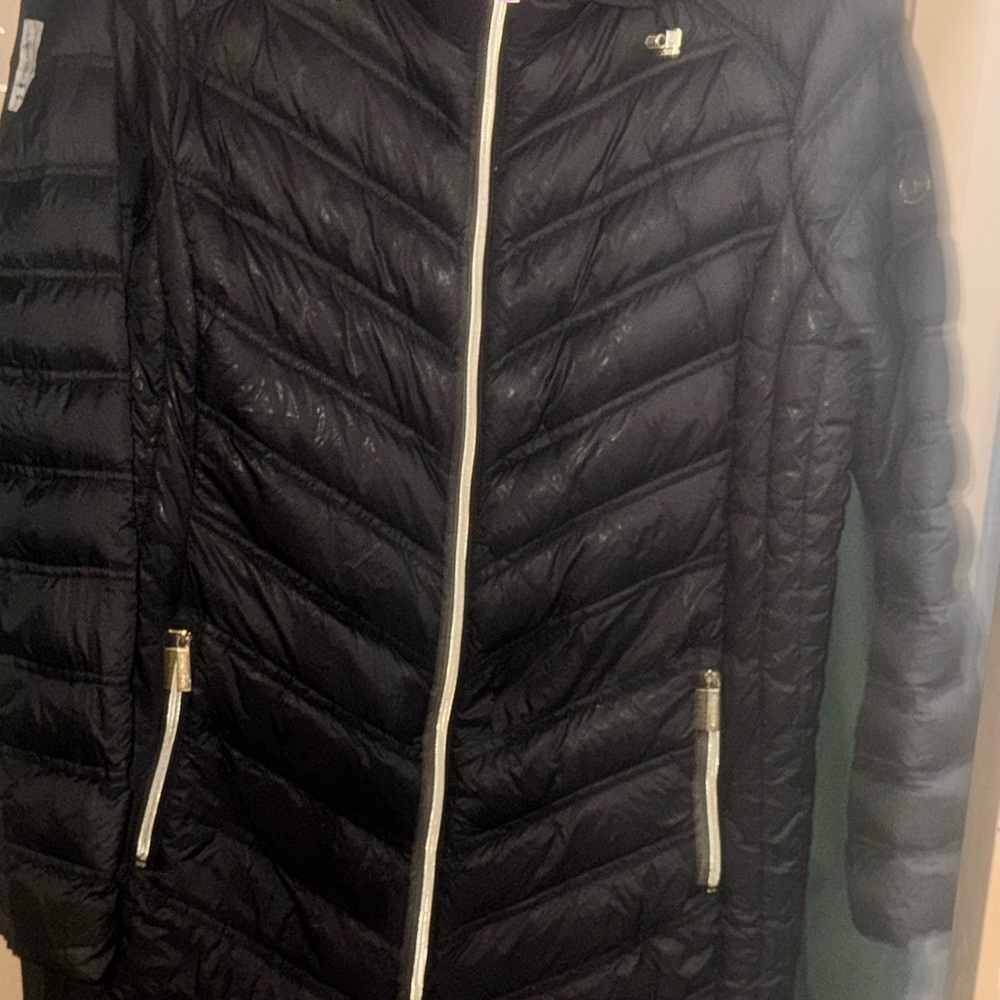 MICHAEL Michael Kors Black Puffer Jacket